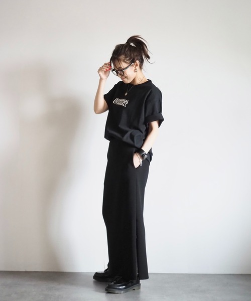 ANIECA tシャツ UNIVERSAL OVERALL×ANIECA 3D プリントTシャツ