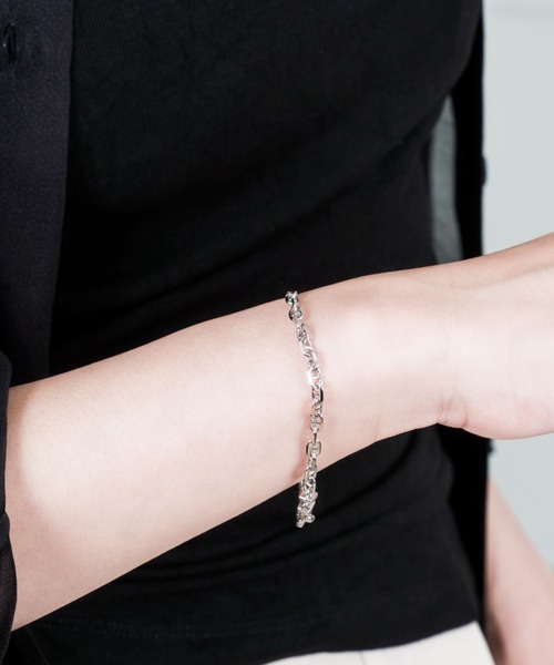 美品　TOMWOOD シルバーブレスレット TOMWOOD トムウッド Bo Bracelet Slim シルバー チェーン