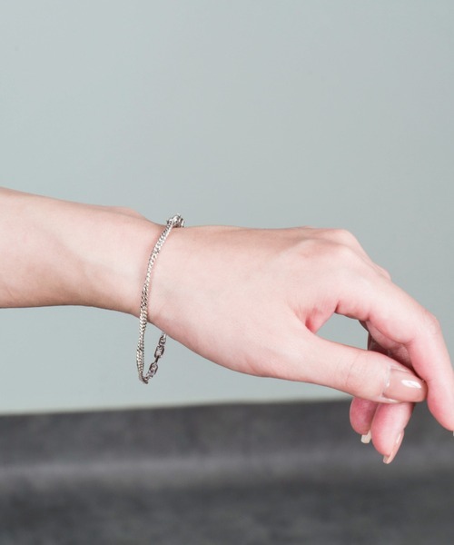 新品未使用　TOMWOOD シルバーブレスレット 新品 TOM WOOD Box Bracelet Silver ブレスレット