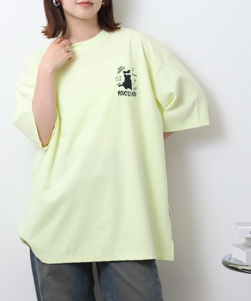 FUNALIVE（ファンアライブ） スマホショルダー tシャツ 猫プリントT