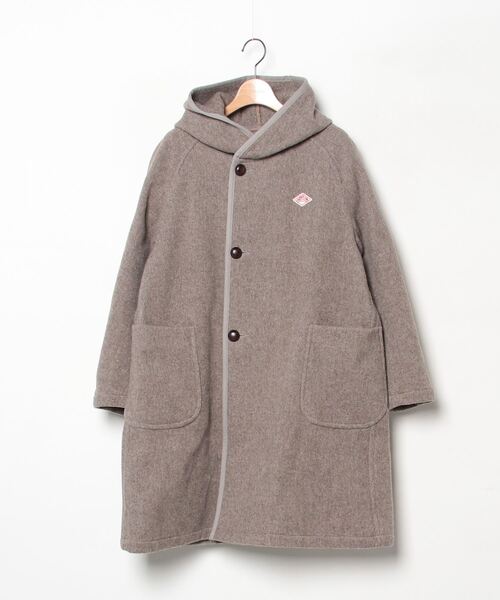 Danton（ダントン） コート 36 グレイッシュベージュ レディース