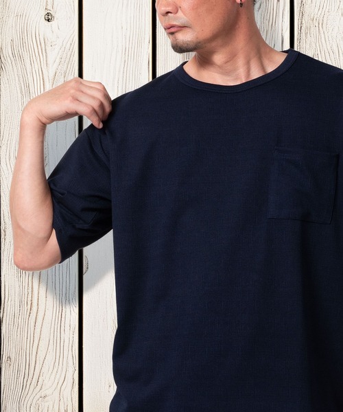 BAYBLO tシャツ (SA) 楊柳 ジャガード 半袖 Tシャツ メンズ : ZOZOTOWN