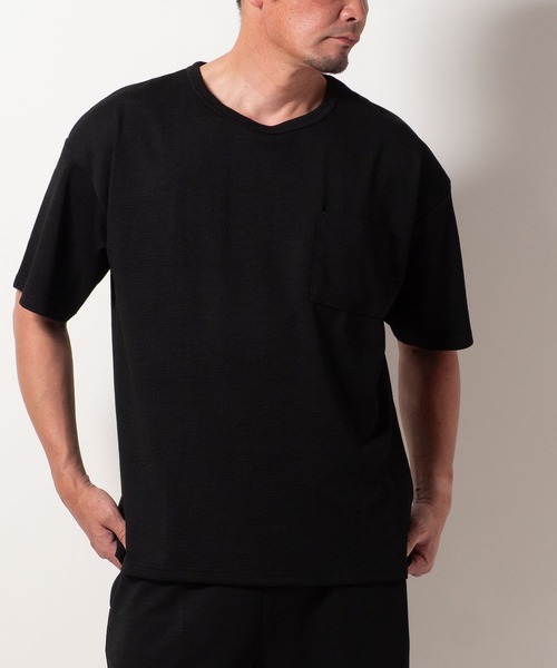BAYBLO tシャツ (SA) 楊柳 ジャガード 半袖 Tシャツ メンズ : ZOZOTOWN