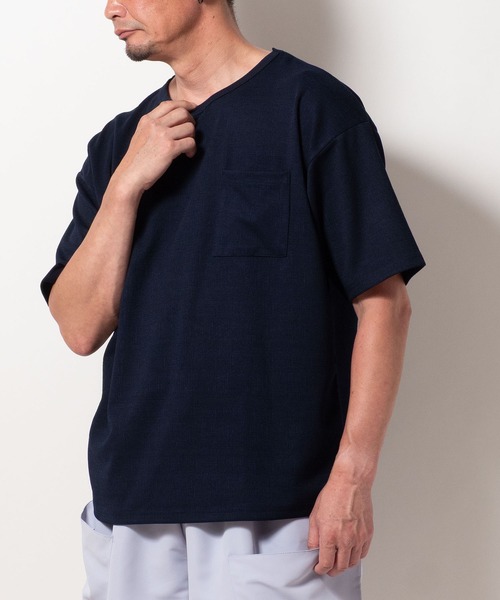 BAYBLO tシャツ (SA) 楊柳 ジャガード 半袖 Tシャツ メンズ : ZOZOTOWN