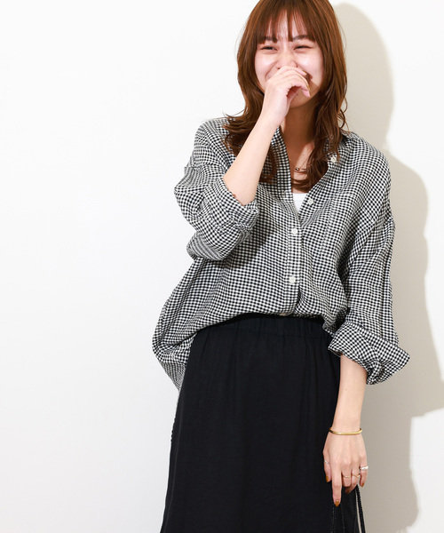 「JOURNAL STANDARD relume」 長袖シャツ FREE ホワイト レディース JOURNAL STANDARD relume 「JOURNAL relume」 長袖シャツ FREE