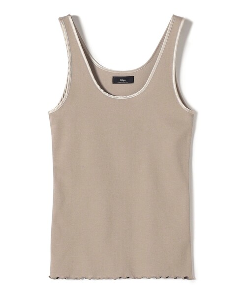 SHIPS（シップス） タンクトップ ノースリーブ SHIPS Primary Navy