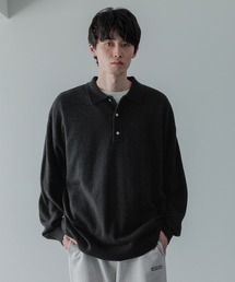 セーター ニット 「LFM(U)」ハイゲージニットポロ　 593278 メンズ レディース｜ZOZOTOWN Yahoo!店
