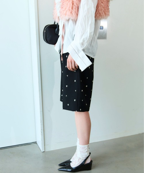 MAISON SPECIAL（メゾンスペシャル） ハーフパンツ スラックス パンツ