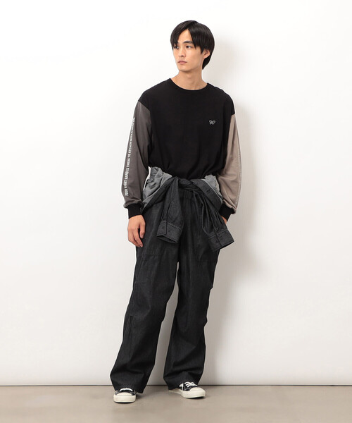 Purple&Yellow（パープルアンドイエロー） オーバーオール サロペット