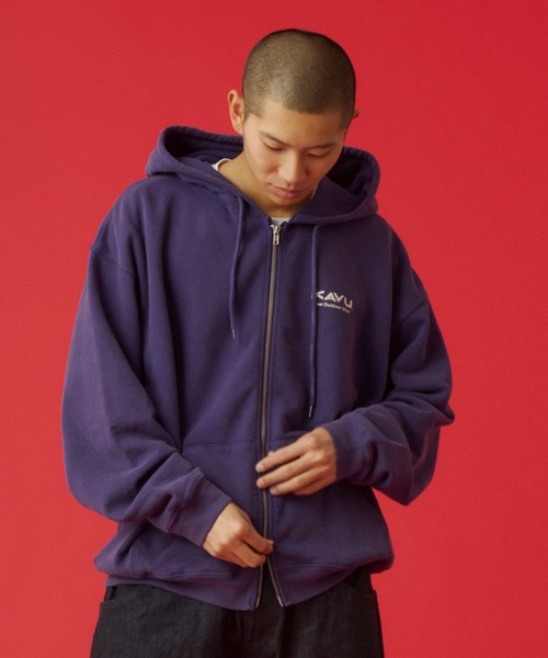 KAVU（カブー） パーカー Sunburn Zip Parka/サンバーンジップパーカー