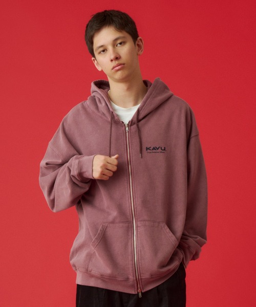 KAVU（カブー） パーカー Sunburn Zip Parka/サンバーンジップパーカー