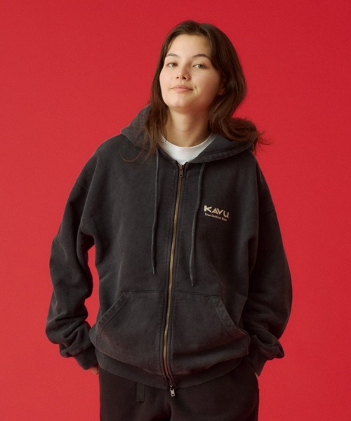 KAVU（カブー） パーカー Sunburn Zip Parka/サンバーンジップパーカー