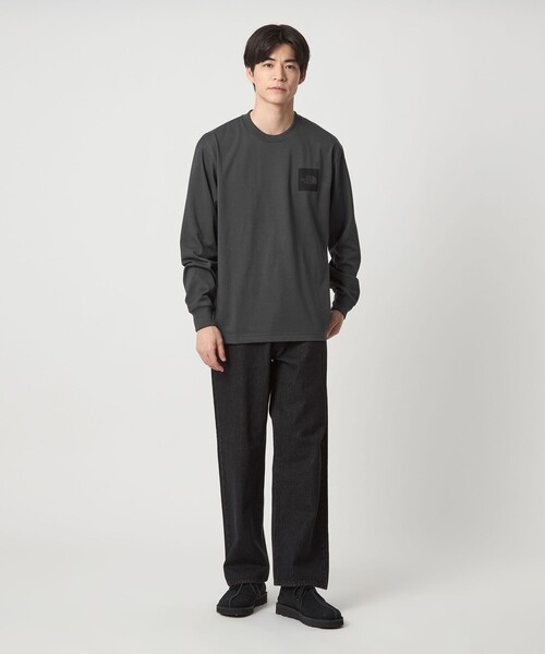 tシャツ 「THE NORTH FACE」スクエアロゴ ロングスリーブ 長袖 Tシャツ メンズ | THE NORTH FACE | 03