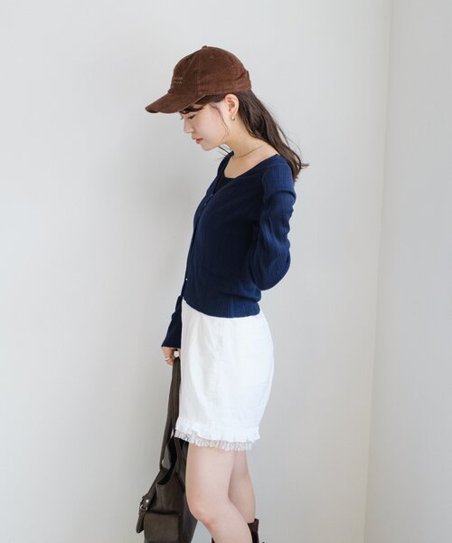 Kastane（カスタネ） パンツ ダブルフリルショートパンツ レディース