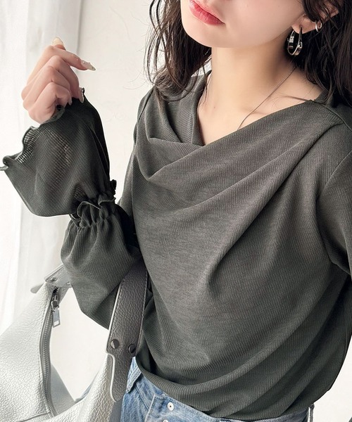 「classicalelf」 長袖カットソー LARGE ホワイト レディース