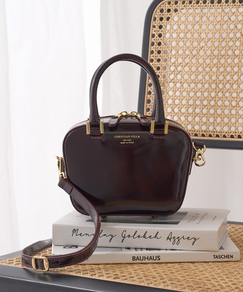 ※新品未使用※ CHRISTIAN VILLA ボストンバッグ CHRISTIAN VILLA（クリスチャンヴィラ） ボストンバッグ 「CHRISTIAN