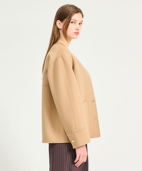 ESTNATION（エストネーション） ノーカラーコート コート ESTNATION