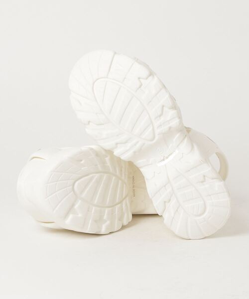 「Mafmof」 フラットサンダル L ホワイト レディース_画像3