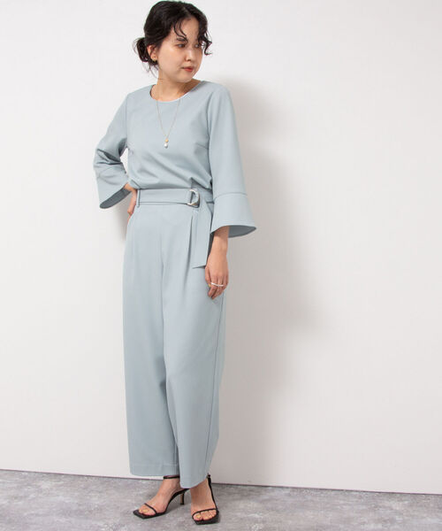 「NOLLEY'S Sophi」 7分袖ブラウス 38 ベージュ レディース_画像3