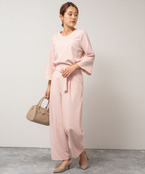 「NOLLEY'S Sophi」 7分袖ブラウス 38 ベージュ レディース_画像9