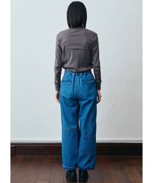 「MEDE19F」 デニムパンツ LARGE ブラック レディース_画像4