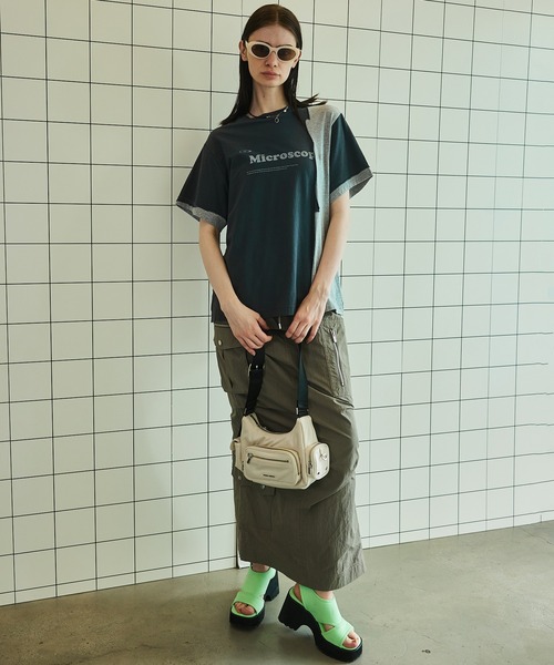 「MAISON SPECIAL」 ヒールサンダル 38 ミント レディースの画像