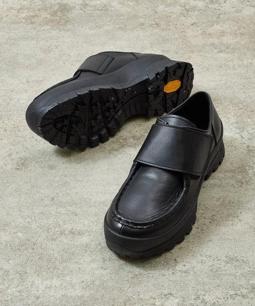 And A（アンドエー） ブーツ PADRONE パドローネ / VELCRO STRAP SHOES
