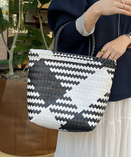 「DouDou」 かごバッグ FREE ブラウン レディース_画像2