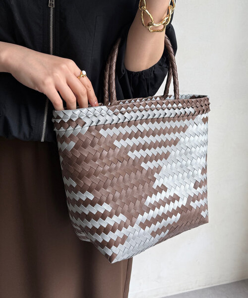 「DouDou」 かごバッグ FREE ブラウン レディース_画像6