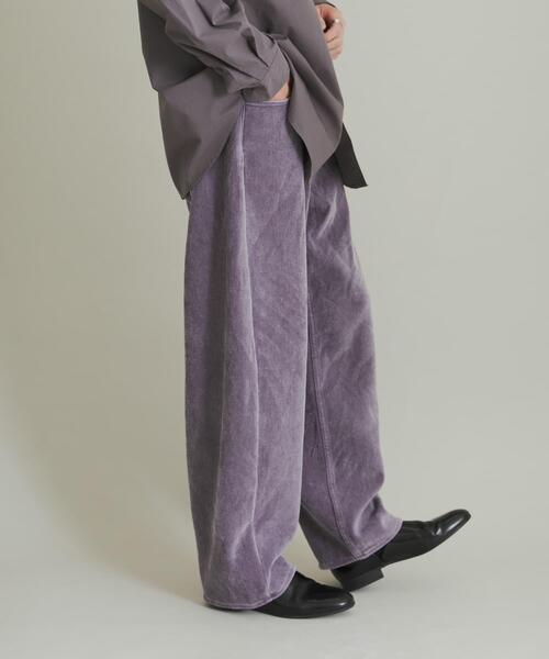 SENSE OF PLACE by URBAN RESEARCH パンツ ヴィンテージツイルカーブ