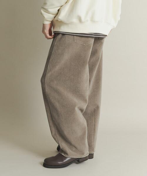 Luisenbarn0209ページ ラインストーン付カーブパンツ 通販【ニッセン】