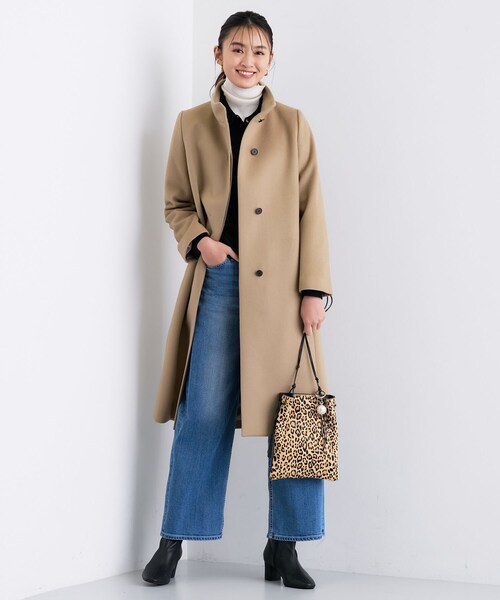 定価１３万★INDIVI 高級ライン　ロングコート 定価13万☆INDIVI 高級ライン ロングコート