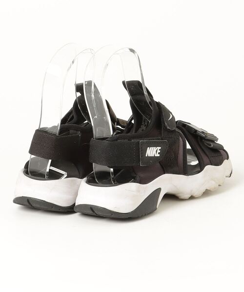 NIKE（ナイキ） フラットサンダル 22cm ブラック レディース
