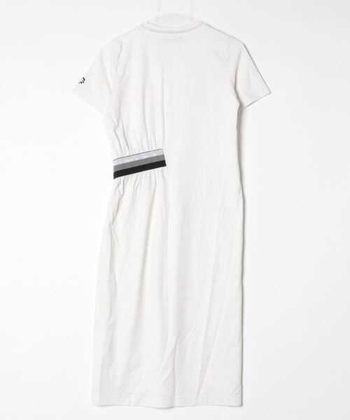 「ESSENTIAL」 半袖ワンピース 36 オフホワイト レディース_画像2