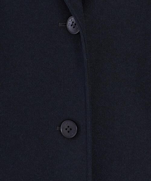 アニエス・ベー　黒 チェスターコート　ウール レディース　Lサイズ drop-kaitori_jk1-2310-339