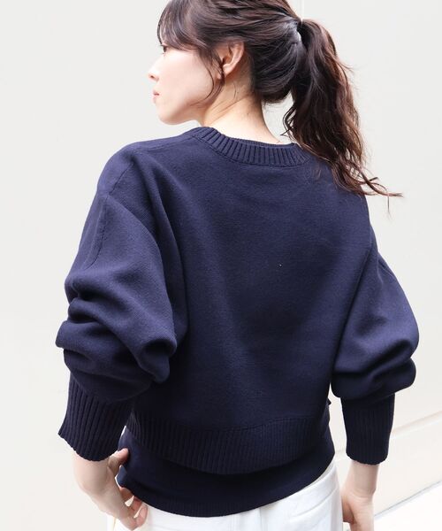 le.coeur blanc（ルクールブラン） ニット セーター 3WAYレイヤード