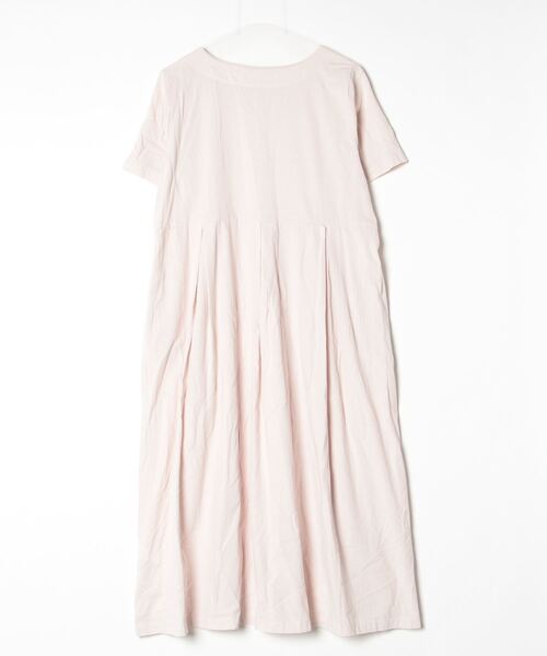 「Dream garden」 半袖ワンピース L ベージュ レディース_画像2