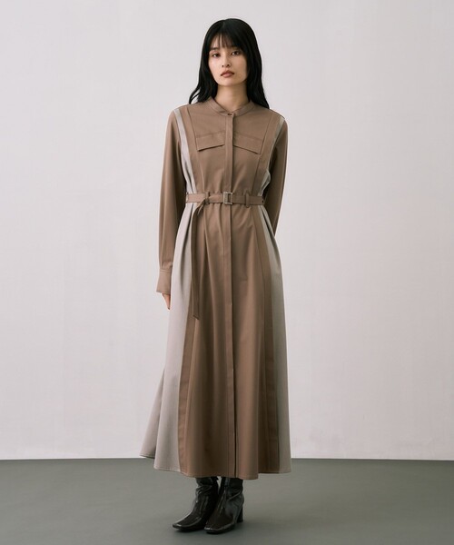 ユナイテッドトウキョウ　ドッキングワンピース UNITED TOKYO（ユナイテッドトウキョウ） シャツワンピース 「残り