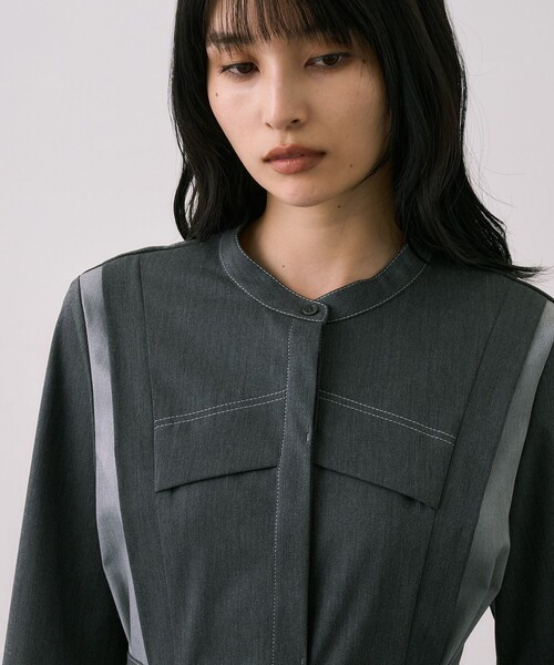 UNITED TOKYO（ユナイテッドトウキョウ） シャツワンピース パネル