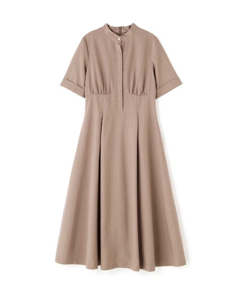 「NATURAL BEAUTY BASIC」 半袖ワンピース SMALL ブルー レディース_画像2