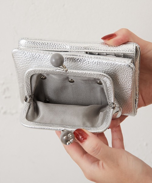 ear PAPILLONNER（イア パピヨネ） 財布 FREE シルバー レディース