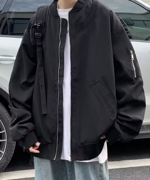 ma1 ma-1 ネックデザインスタンダードMA-1 メンズ : ZOZOTOWN Yahoo!店