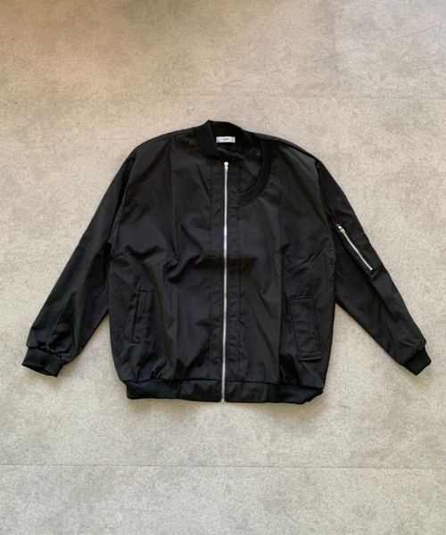 ma1 ma-1 ネックデザインスタンダードMA-1 メンズ : ZOZOTOWN Yahoo!店