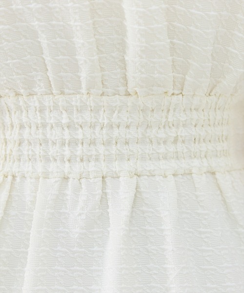 「REDYAZEL」 半袖ワンピース FREE オフホワイト レディース_画像9