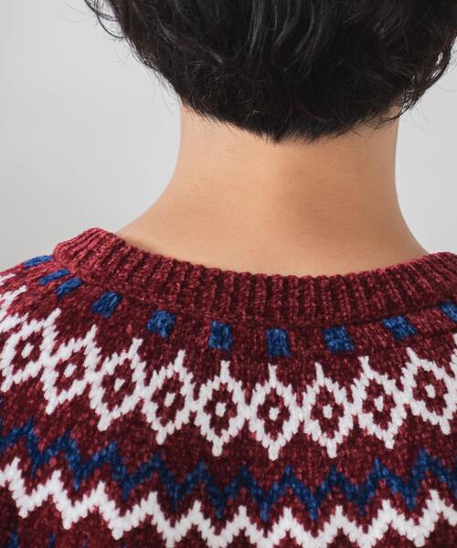 「WEGO」 長袖ニット MEDIUM ブラック メンズ_画像8