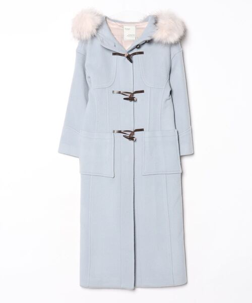Her lip to ダッフルコート M ブルー レディース : ZOZOTOWN Yahoo!店