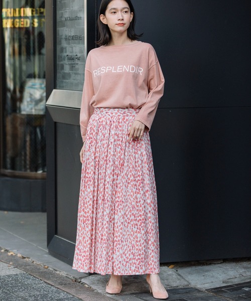 「Munich」 フレアスカート S ピンク レディース_画像4