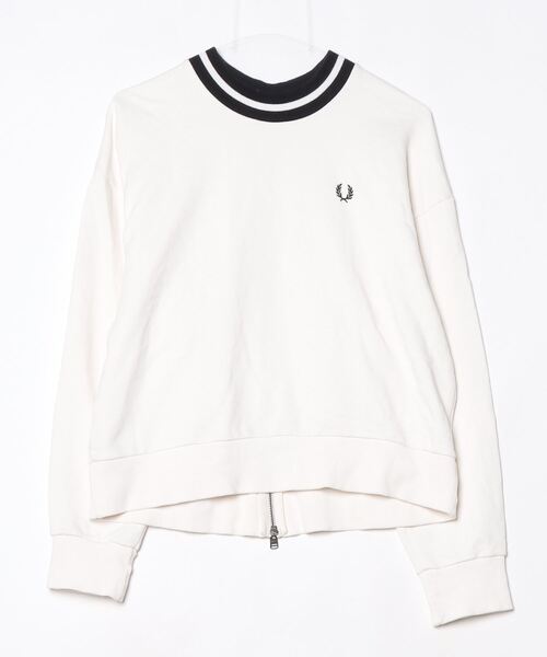 FRED PERRY（フレッドペリー） スウェットカットソー 10 オフホワイト