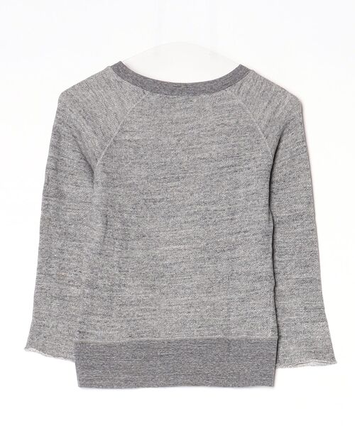 「n100」 スウェットカットソー - グレー レディース_画像2
