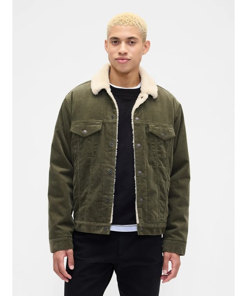 GAP（ギャップ） コート ジャケット 裏ボア アイコン コーデュロイ